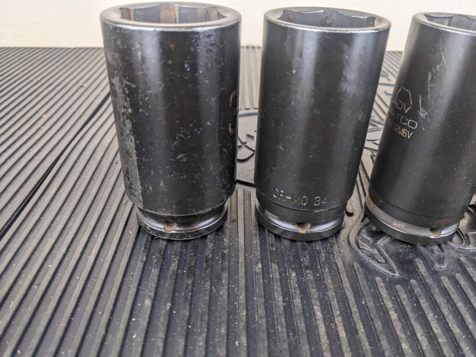 #az379 MATCO TOOLS ADV CDP SOCKET 30mm 32mm 34mm 35mm 6 POINT SET