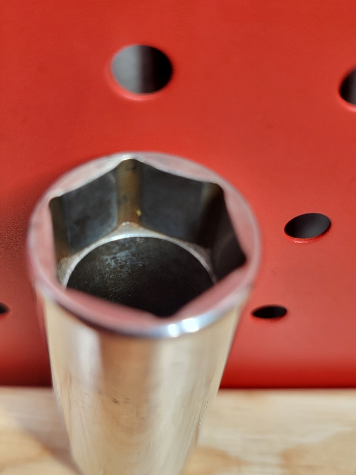 Snap-on Tools SFS241 3/4″ SAE 3/8″ Drive Deep 6-Point Chrome Socket USA
