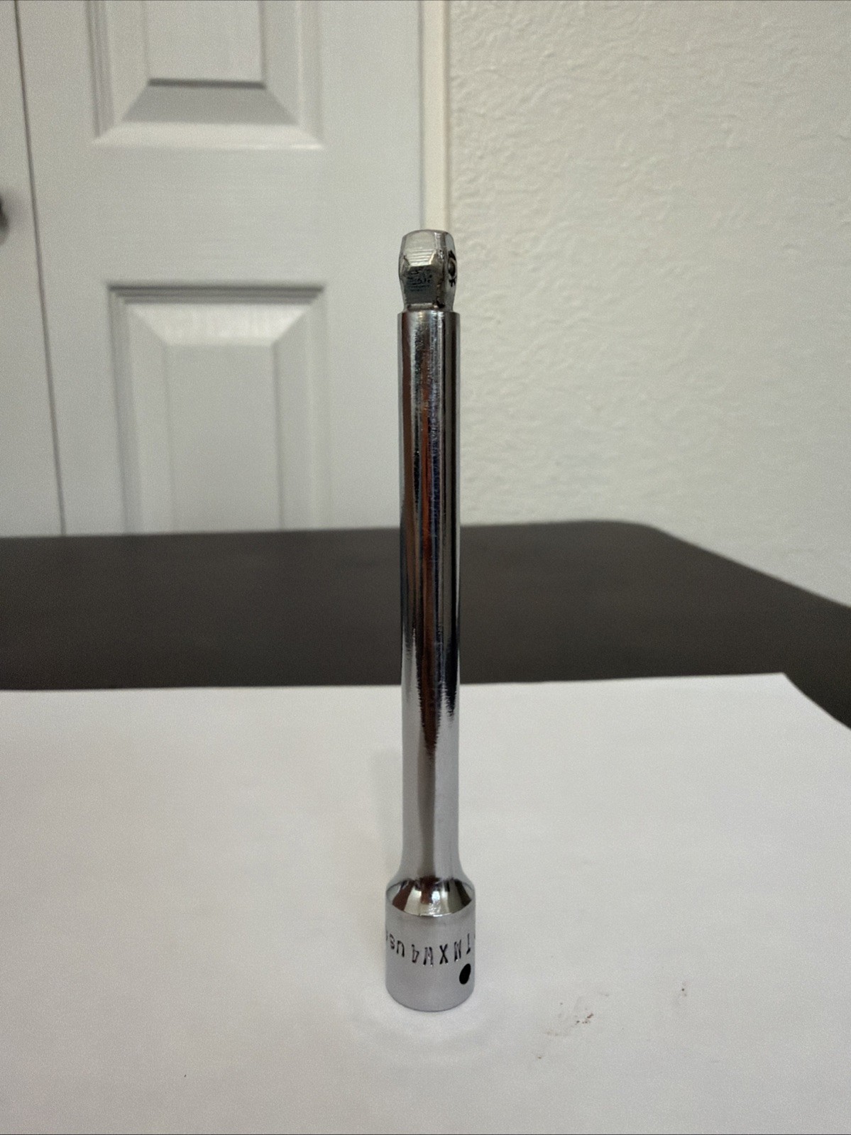 Snap-On TMXW4 1/4 Drive 4” Long Chrome Friction Ball Wobble Ext. Made in the USA