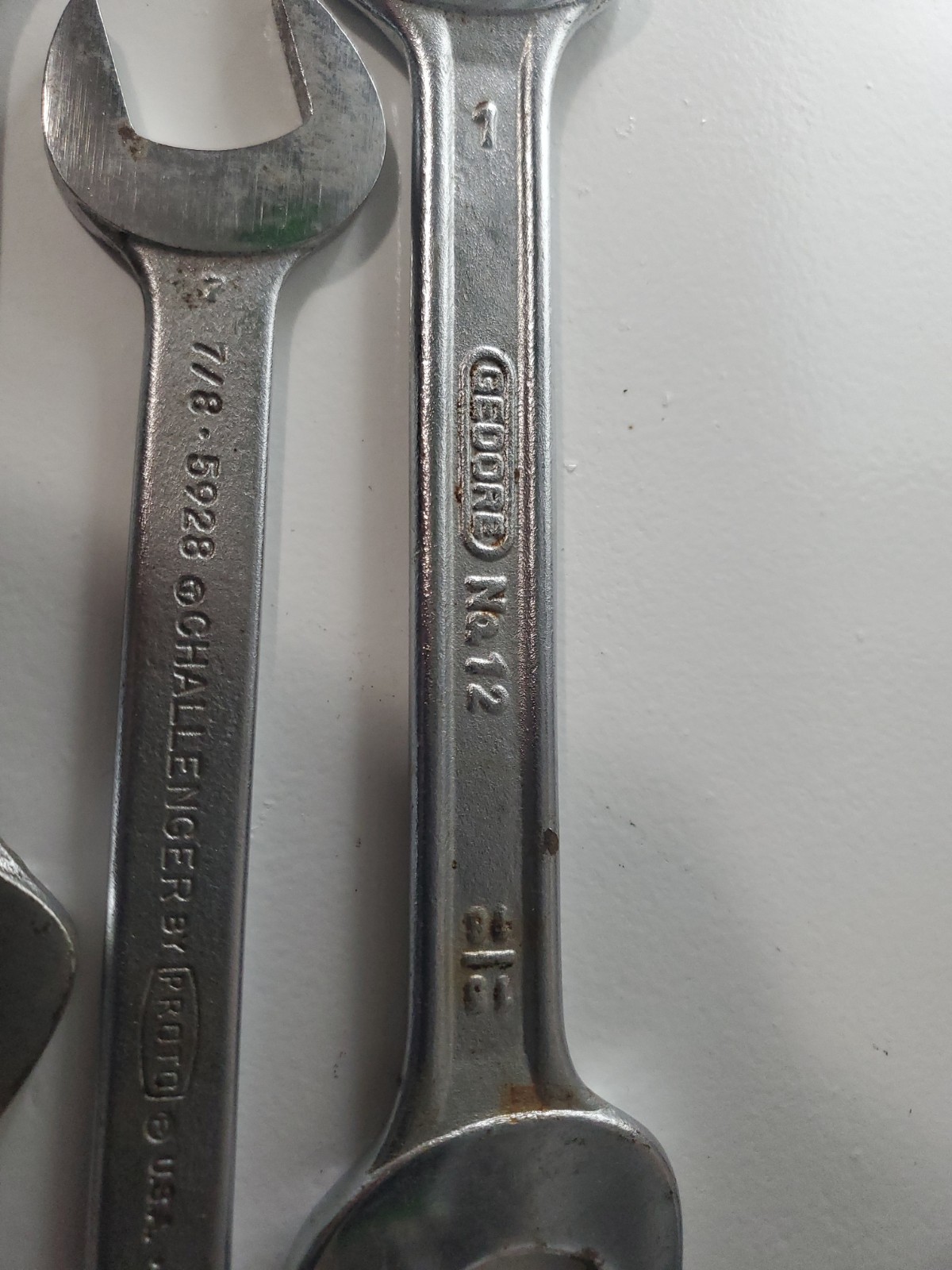 Lot Of 10 Wrenches Gedore Challenger Proto Sears ATD Various Sizes Hand Tool