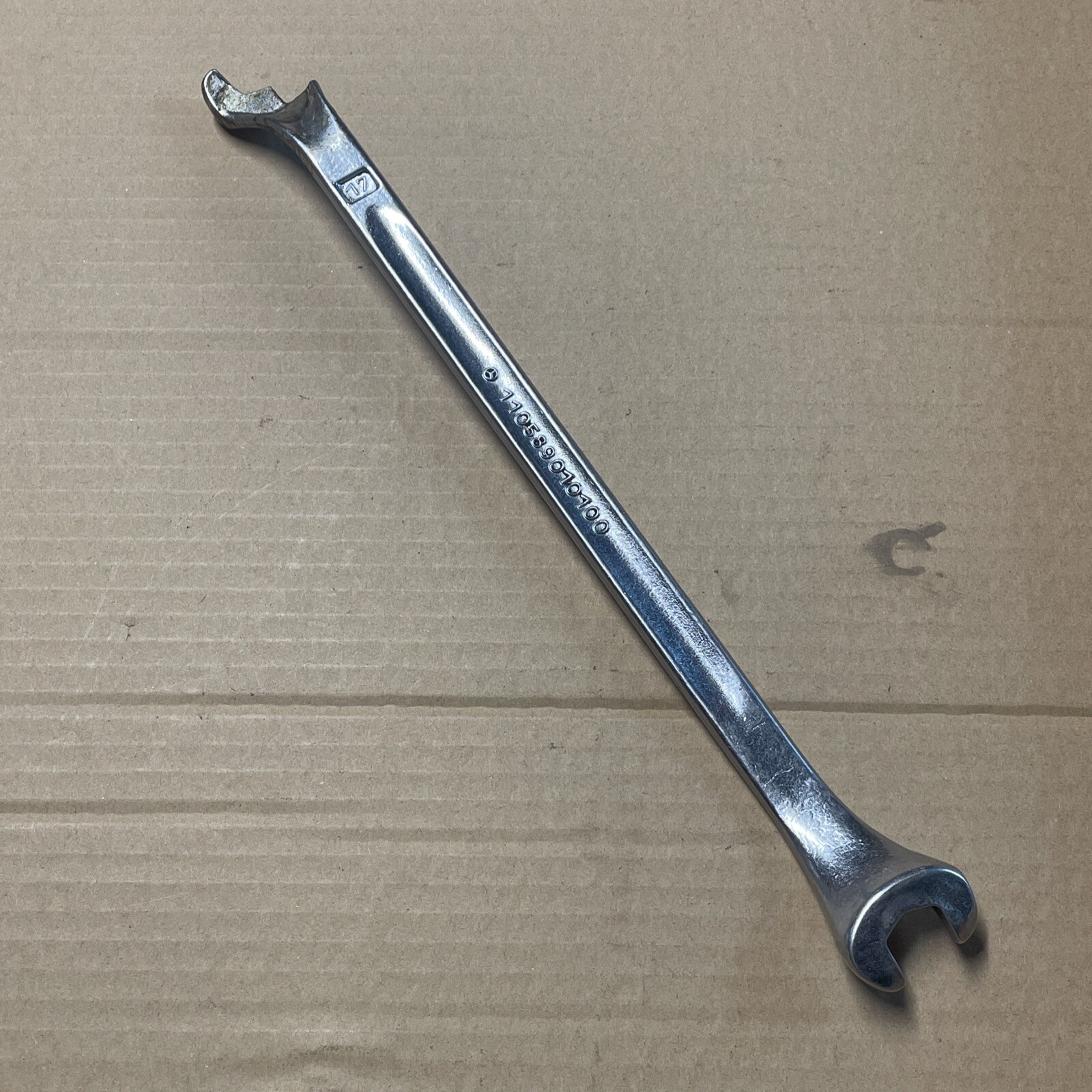 Mercedes 110 589 01 01 00 Valve Adj Wrench 17mm Open End Stahlwillie 3010/17