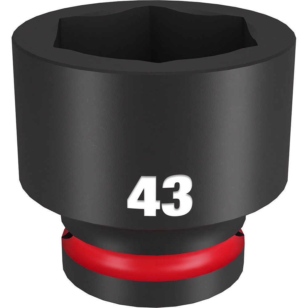 Milwaukee 49-66-6381 SHOCKWAVE Impact Duty 3/4 in. Drive 43MM Standard 6 Point S