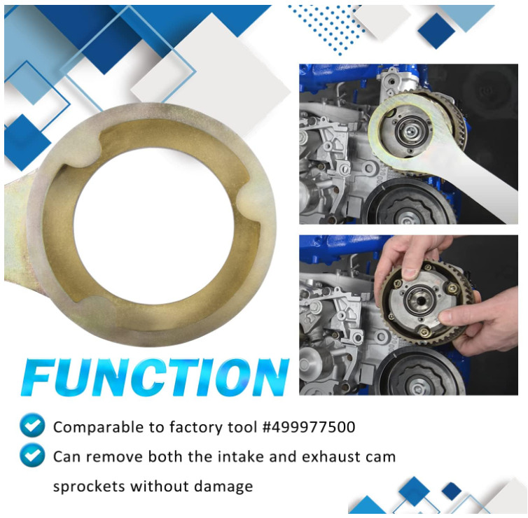 Intake/Exhaust Cam Sprocket Tool Wrench Holder for Subaru AVCS JDM STD
