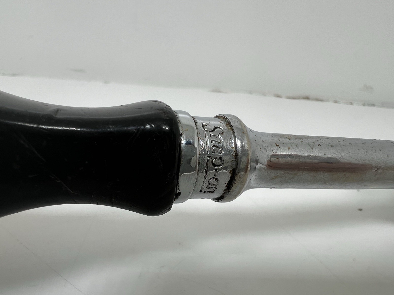 Snap-on F726 3/8” Drive Round Head Ratchet Soft Grip Dual 80 USA Made