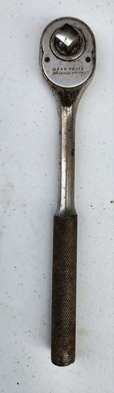 Vintage Proto Los Angeles 1/2″ Drive Ratchet 5449 Made in USA