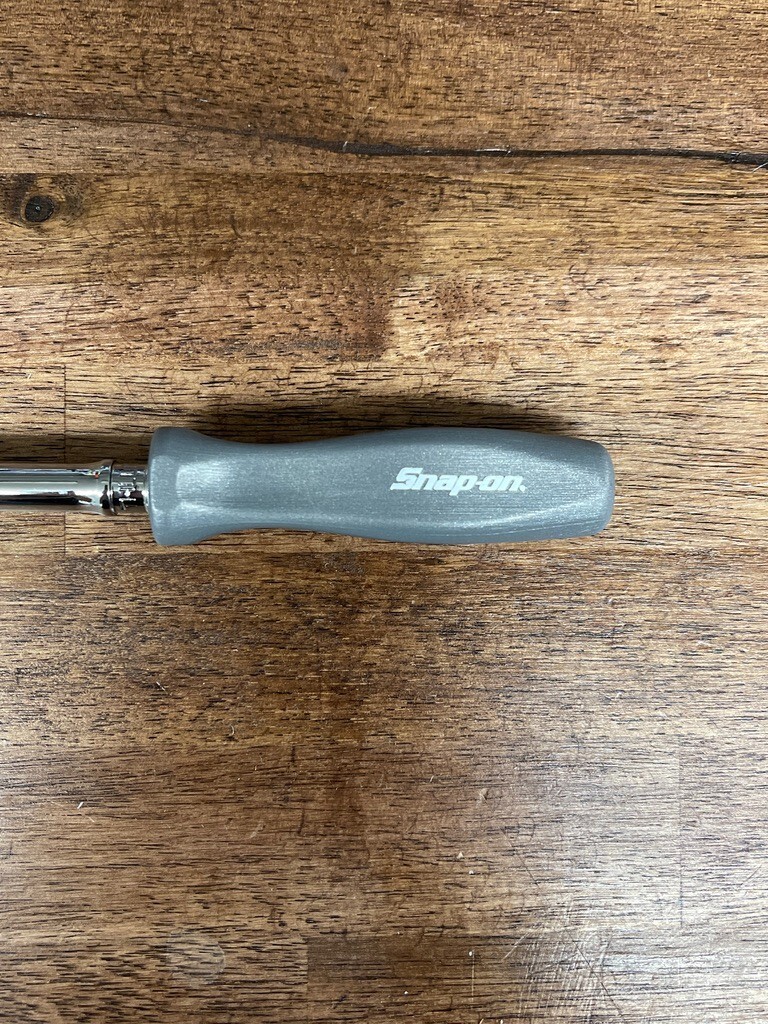 *NEW* Snap On Tools THLLD72 1/4″ Dr. XL Dark Titanium Gray Hard Handle Ratchet