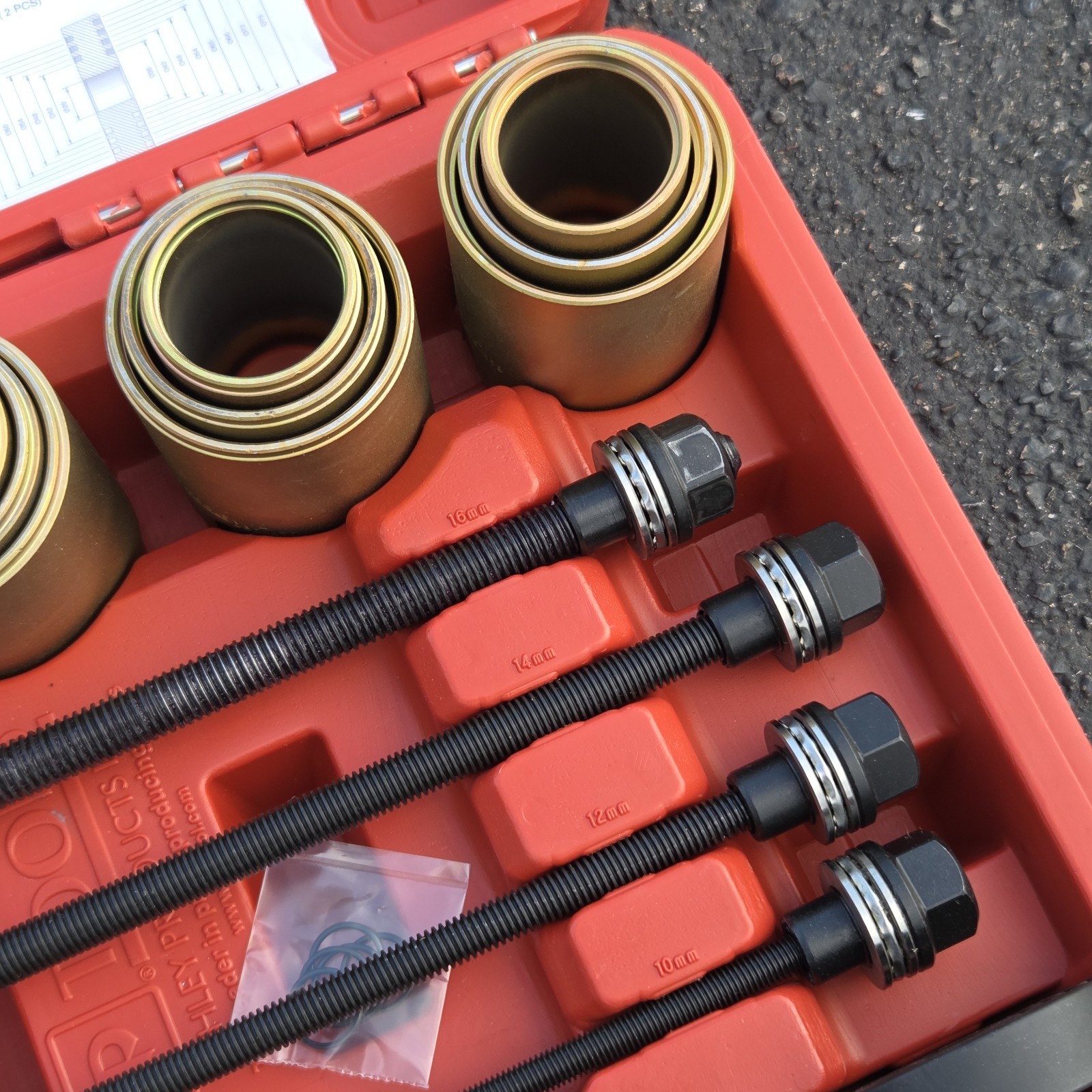 SP Tools Schley 29pcs Universal Bushing Removal Install Kit