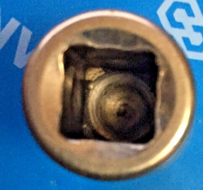 Snap-On A2A 3/8 to 1/2″dr Chrome Adaptor Socket 2019 USA Good 8.5/10
