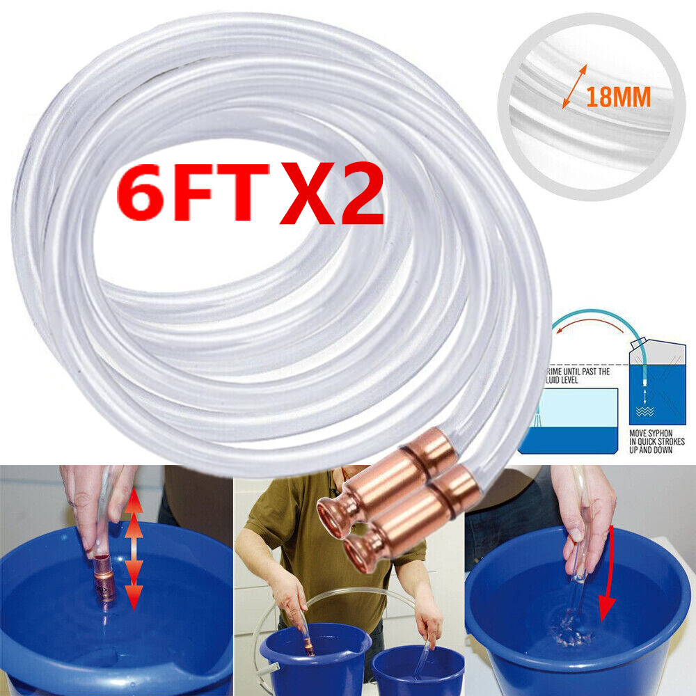 Self Priming Siphon Jiggler Hose Diesel Fuel Heating Oil Or Gas Boats Gas Water