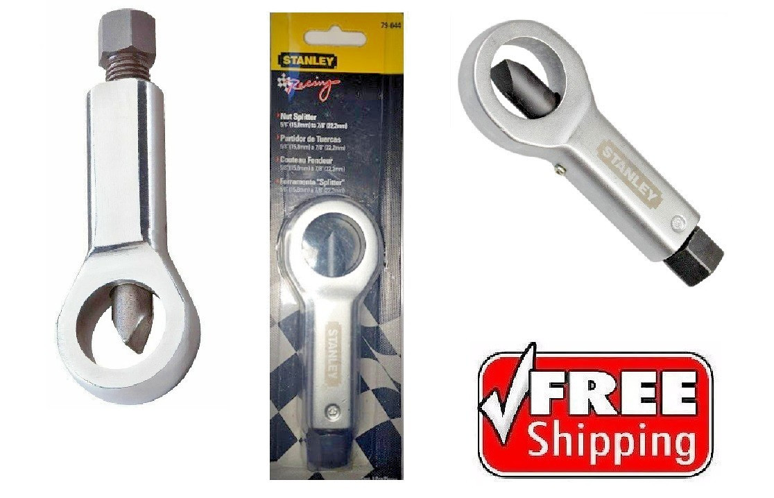 5″ Stanley Racing 79-044 Nut Splitter 5/8″ 15.8mm To 7/8″ 22.2mm NEW SHIPS FREE