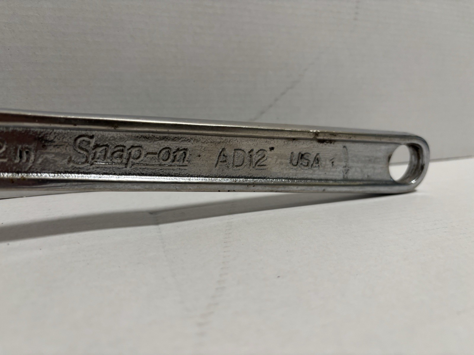 Snap-On Tools Chrome 12″/300mm Adjustable Wrench (AD12)