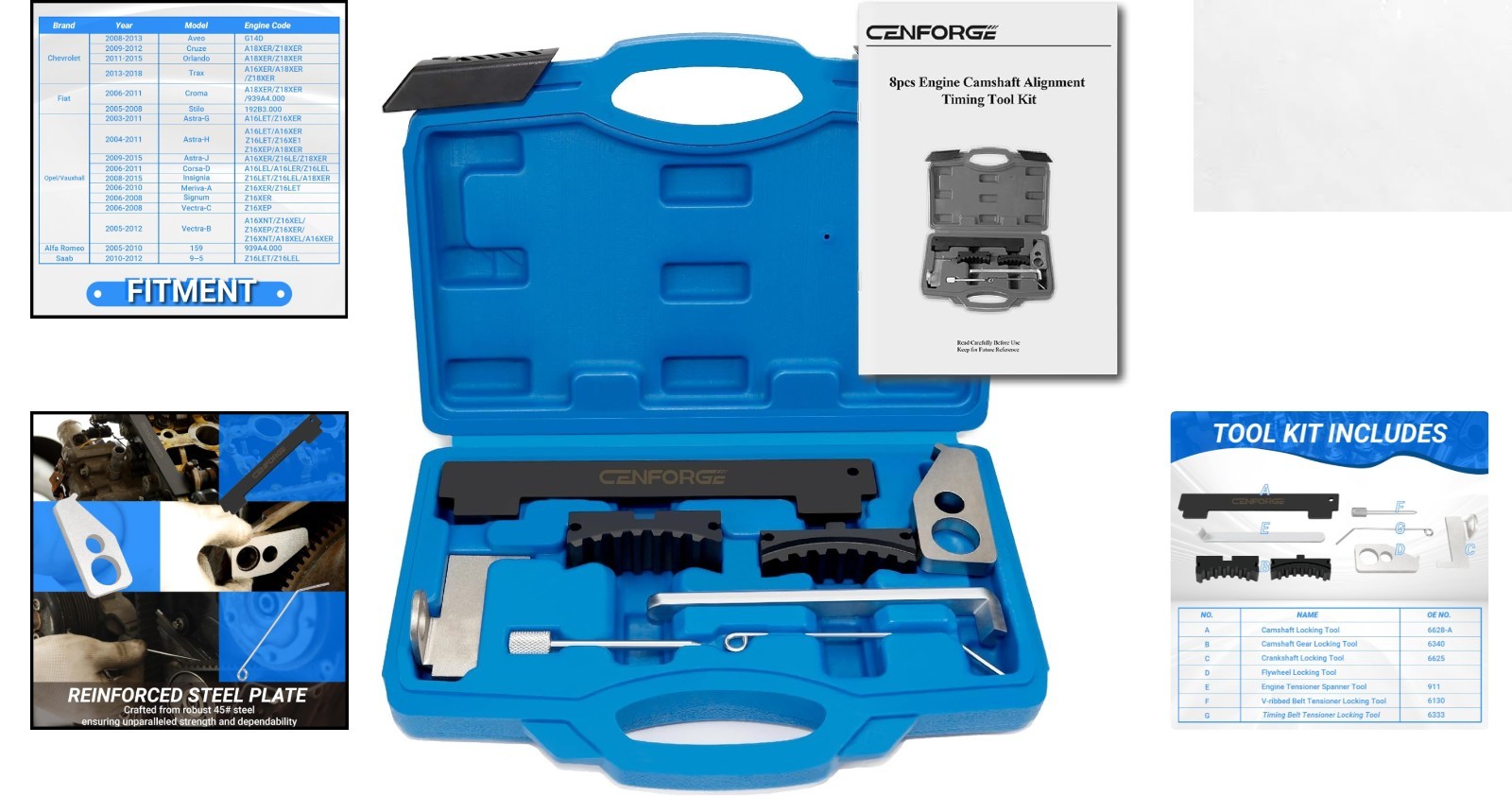 Efficient Camshaft Holding Tool for 2003-2015 Chevy, Fiat & Alfa Models