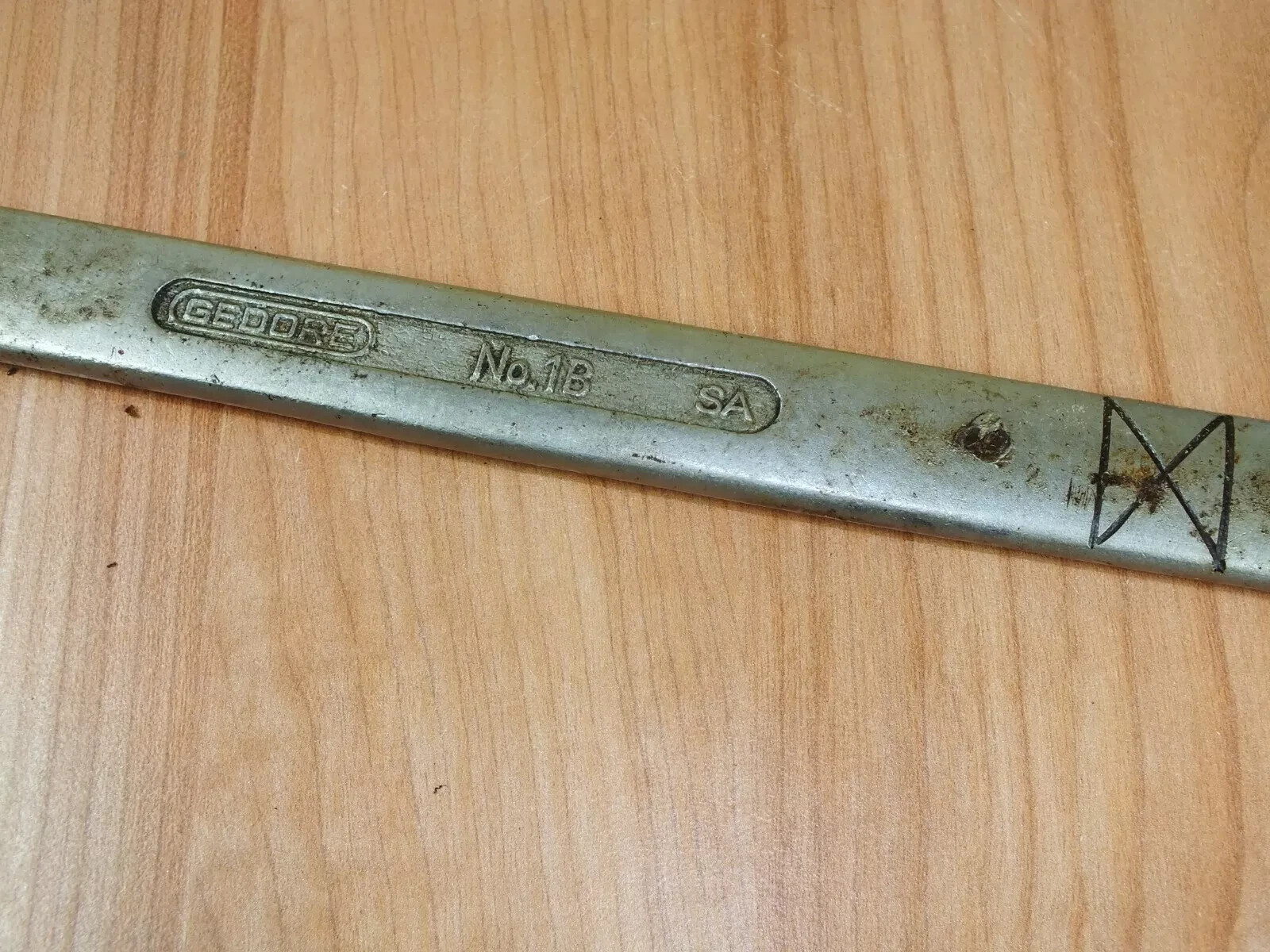 GEDORE Large No.1B, 32mm Combination Spanner – Vanadium Made in Germany