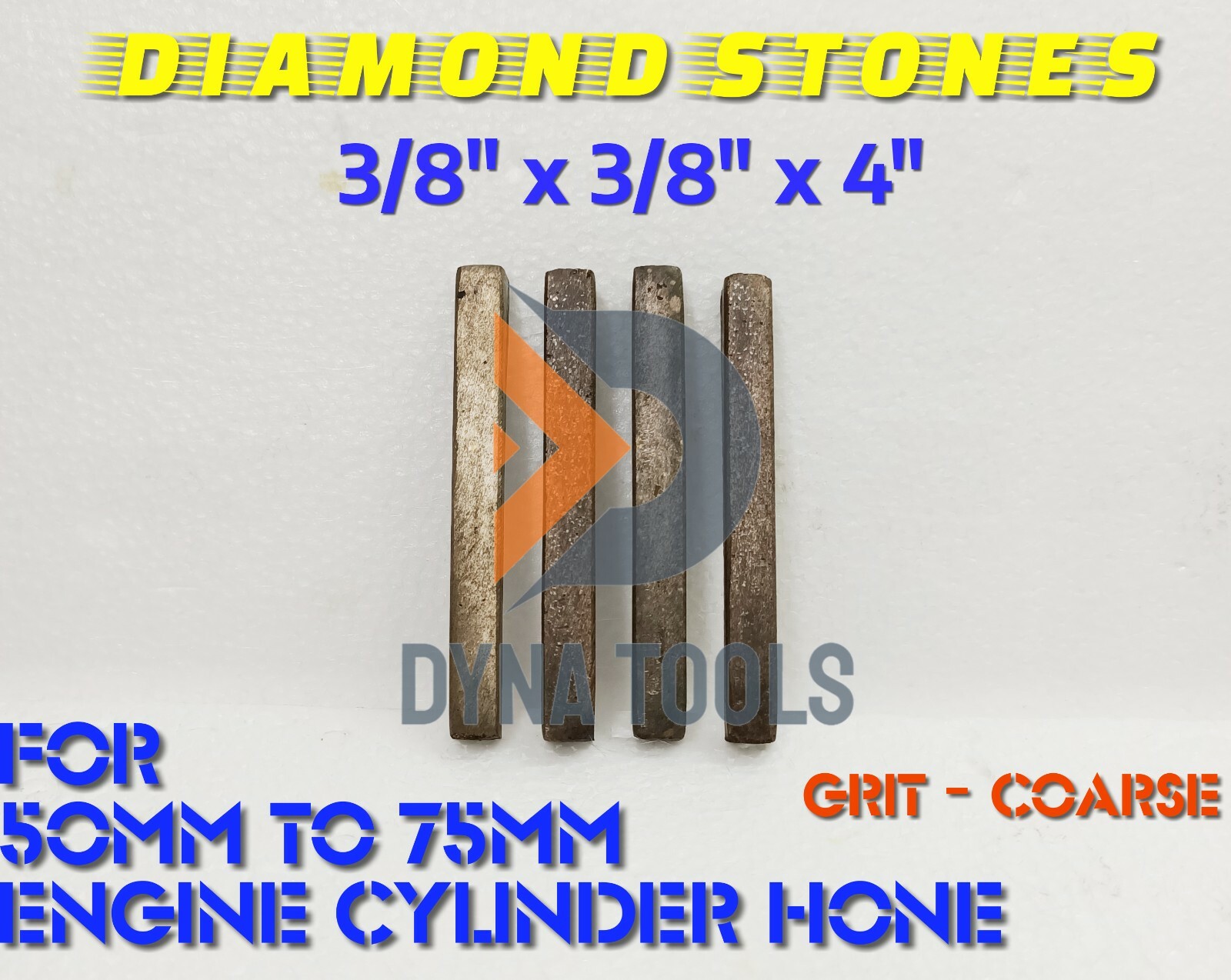 ENGINE CYLINDER HONE HALL TOLEDO TYPE 50MM TO 75MM HONE DIAMOND STONES COARSE