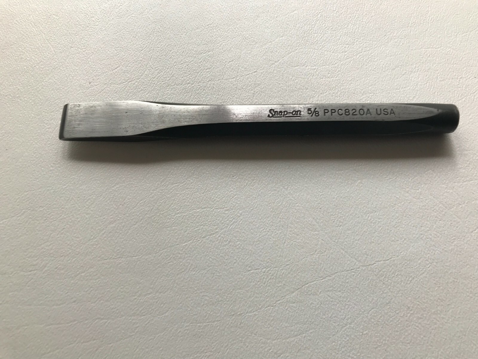 Snap-On Tools USA *NICE* 6 1/2″ Length 5/8″ Flat Chisel PPC820A