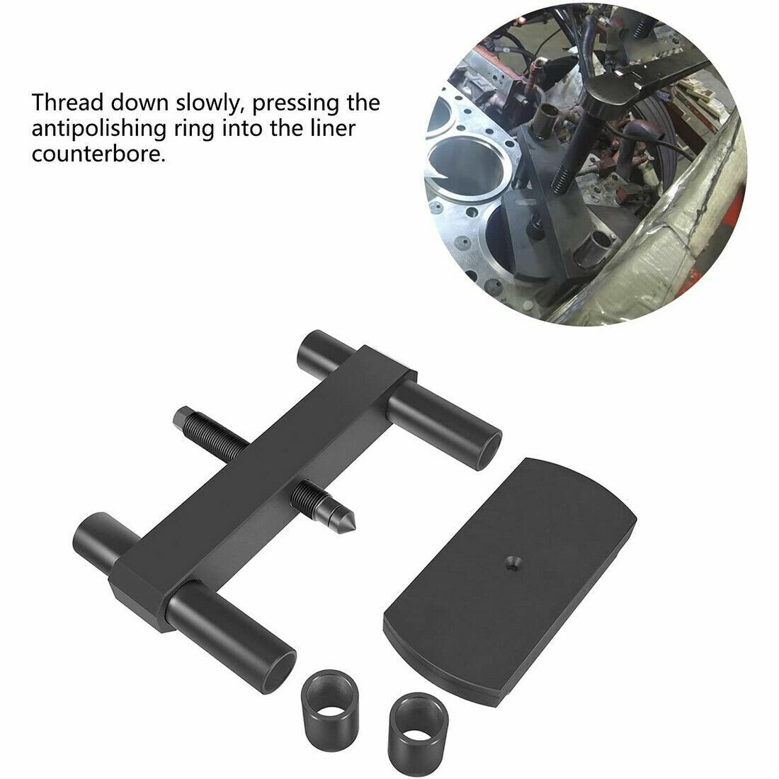 3164606 Cylinder Liner Press Installer Tool Heavy Duty For Cummins ISX X15