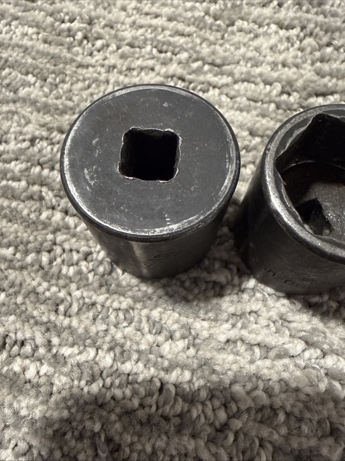 SNAP ON 9 pc 3/8″ Drive 6 Point SAE Shallow Impact Socket Set 7/16” – 1”