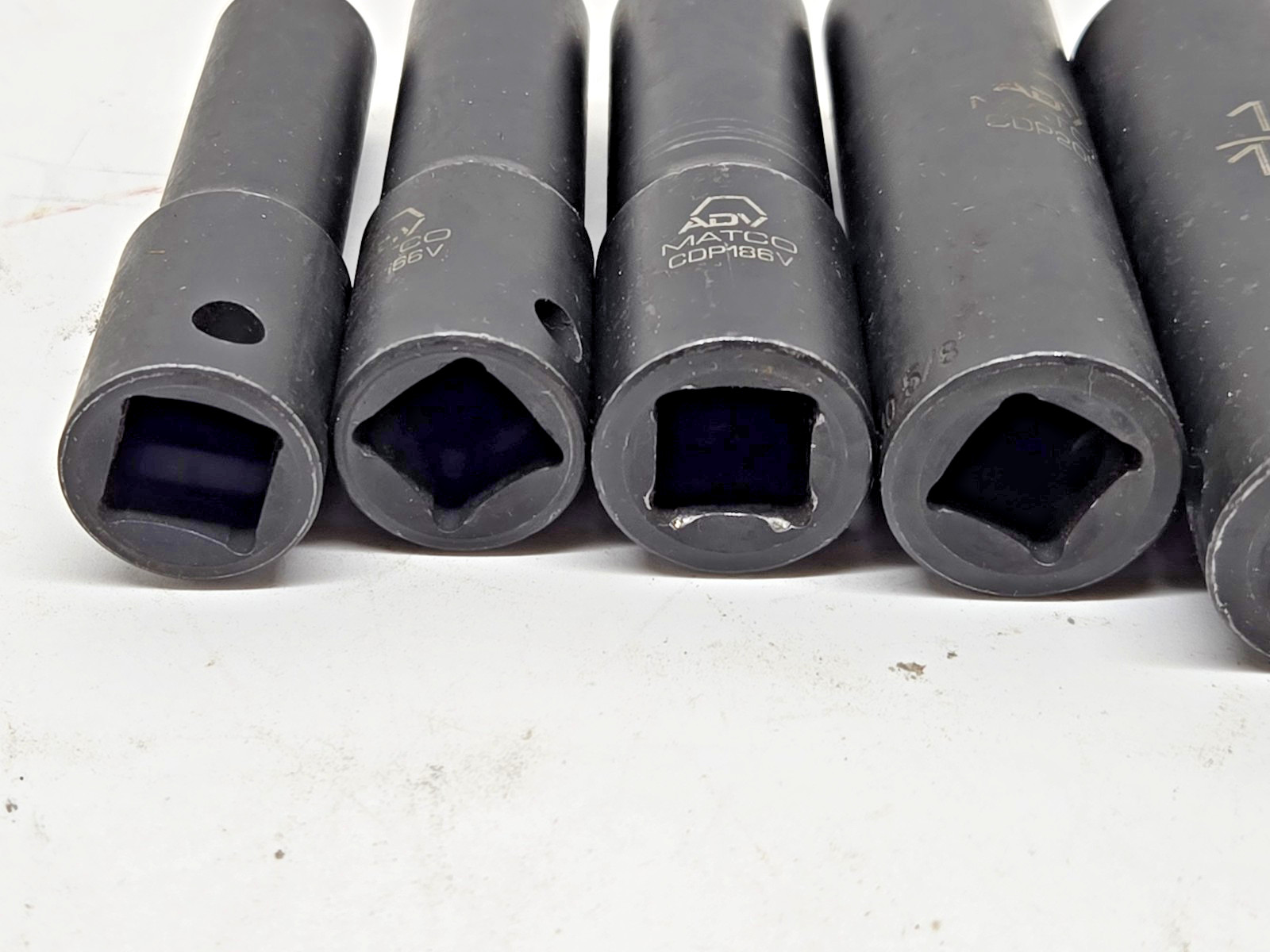 Matco Tools ADV 11 Piece SAE 1/2” Drive Deep Impact Socket Set