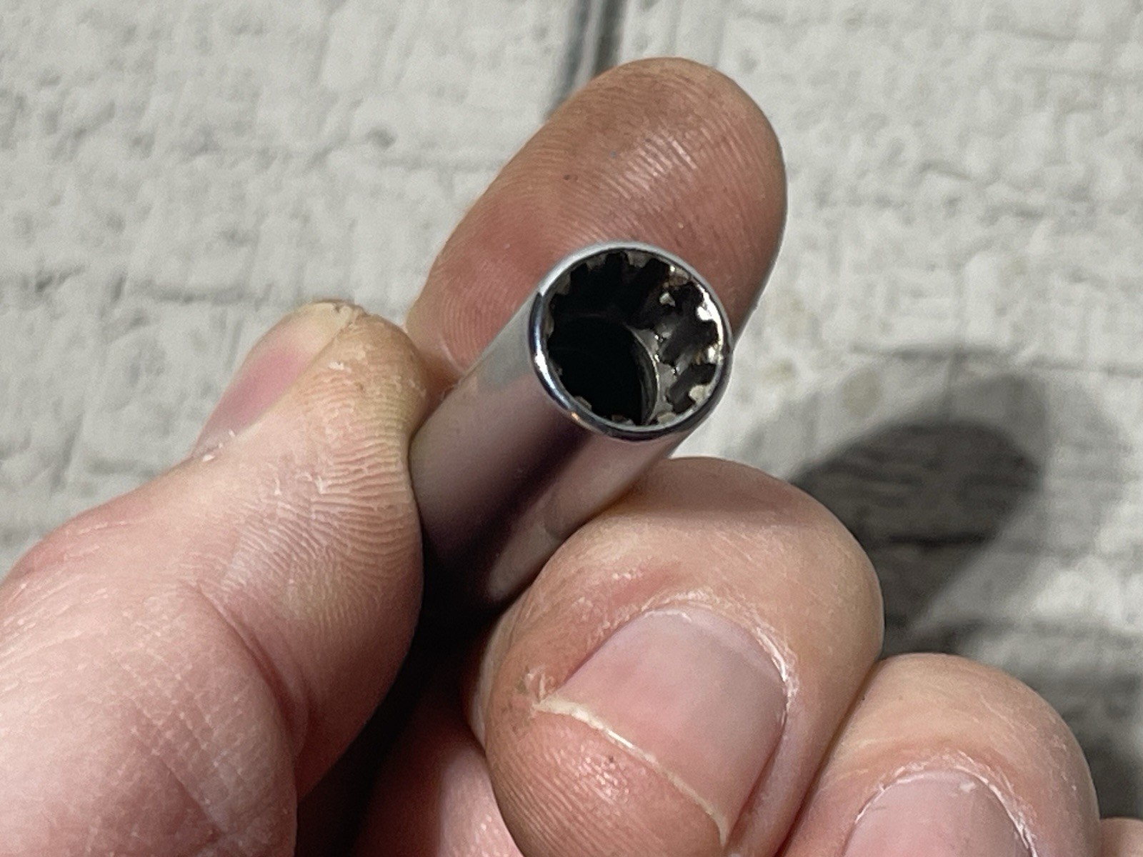 1/4″ Drive SAE #10, 5/16″ Hex, Deep Spline Socket TEL 10 USA!!