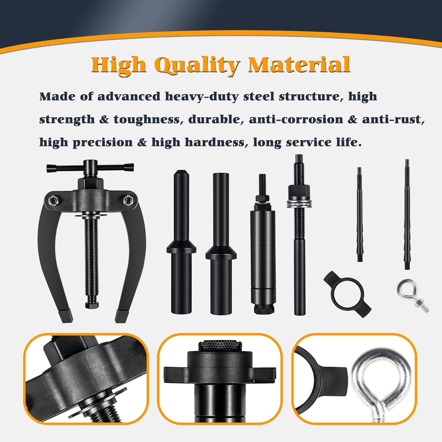 INJECTOR SLEEVE NOZZLE CUP TUBE REMOVAL & INSTALL TOOL FOR VOLVO D11 D12 D13 D16