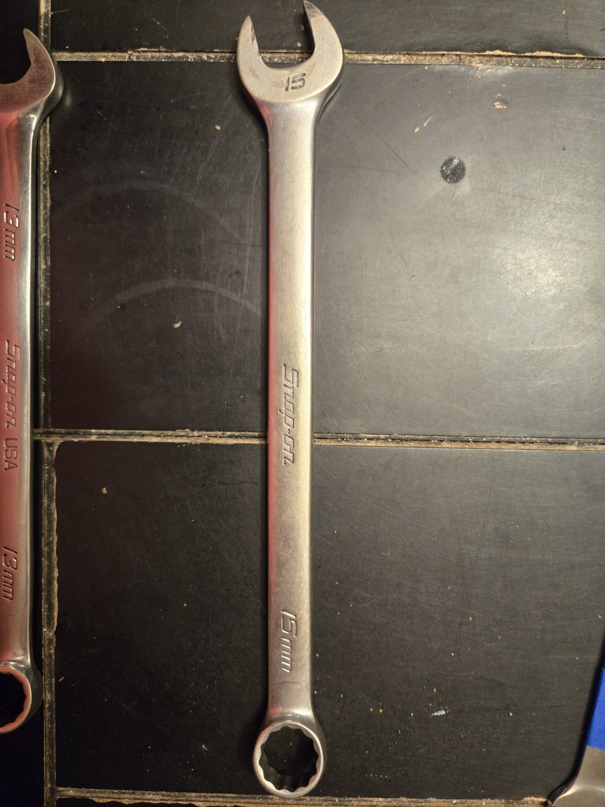 Snap-on Tools OEXM150A 15mm Open End Combination Wrench 12 Point USA
