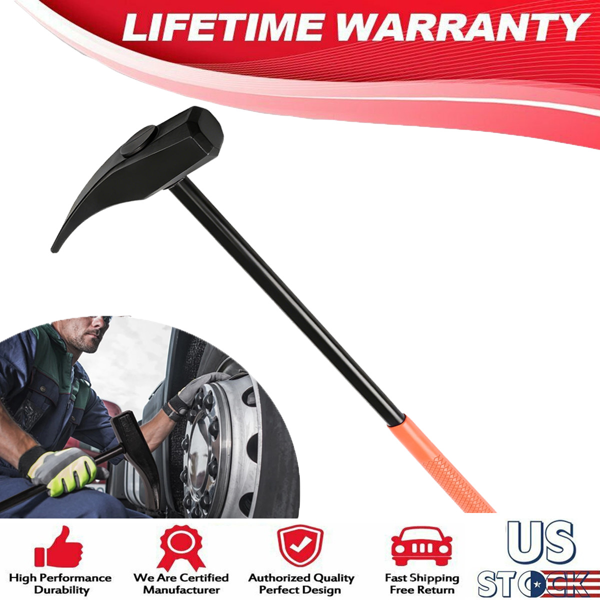 Tire Hammer Tire Bead Breaker Tool Bead Breakers for Tire Removal 35429