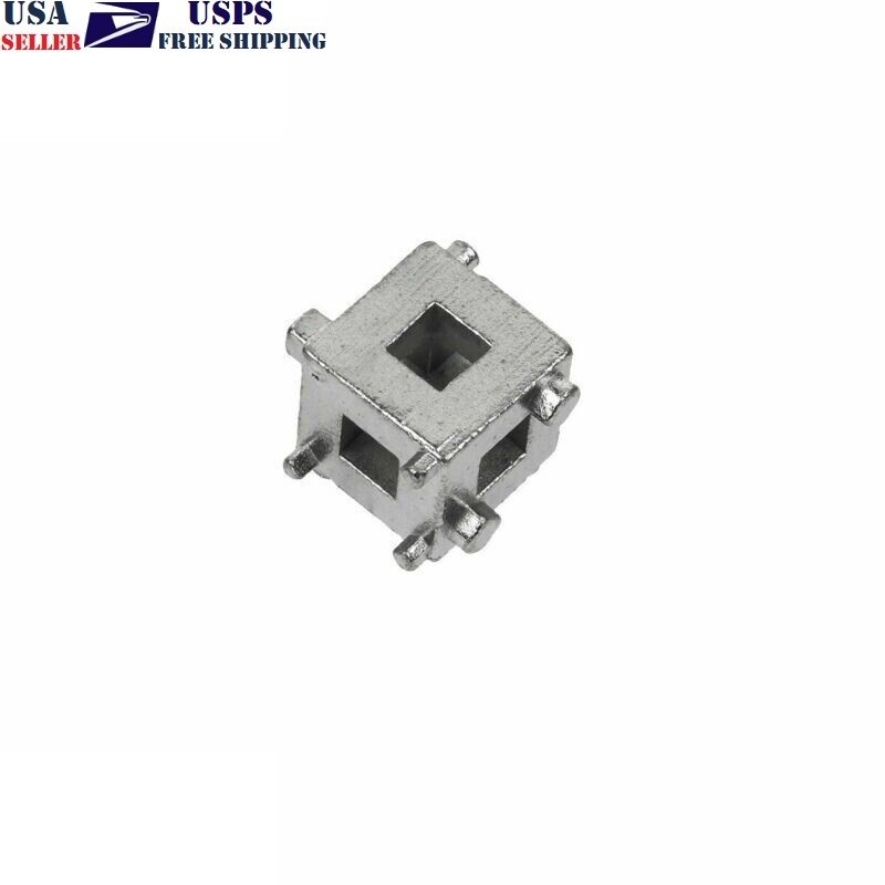 x2 Auto Car Vehicle Rear Disc Brake Piston Caliper Wind Back Cube Tool 3/8 Inch