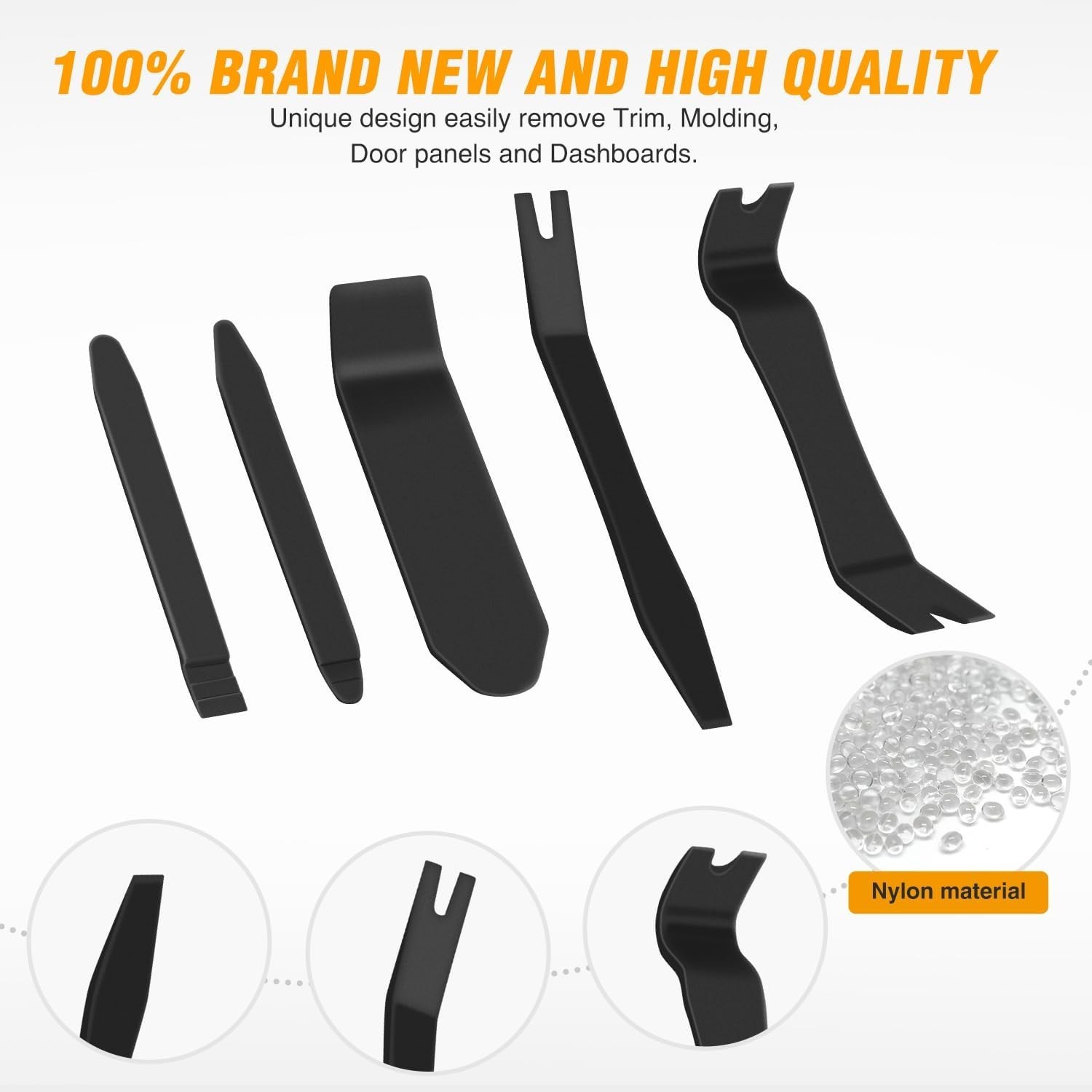 6PCS No-Scratch Auto Trim Removal Tool Kit – Safe Car Repair Essentials