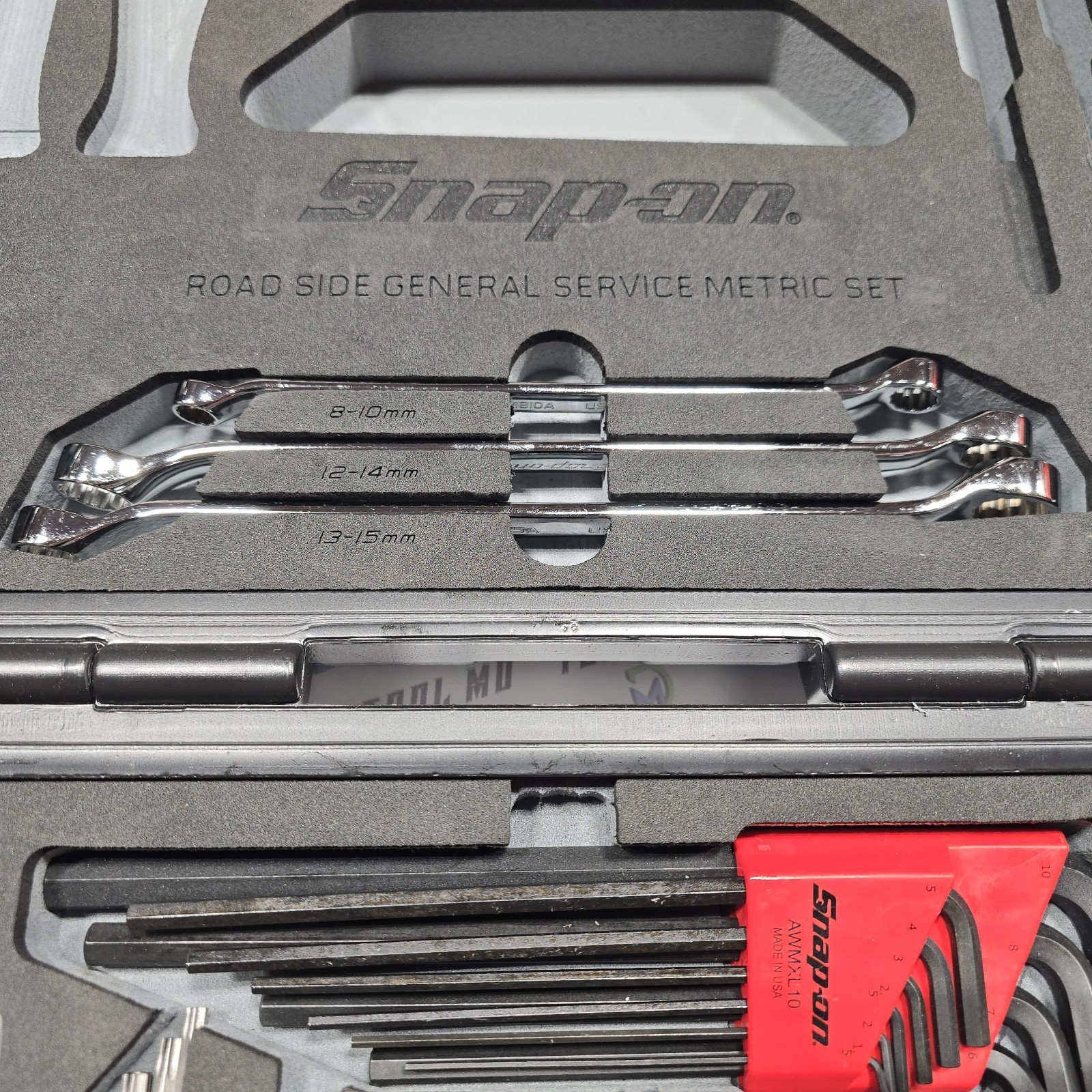 Snap-on Tools USA NEW 43pc Metric Combination General Service Set 243RDGSSFAC