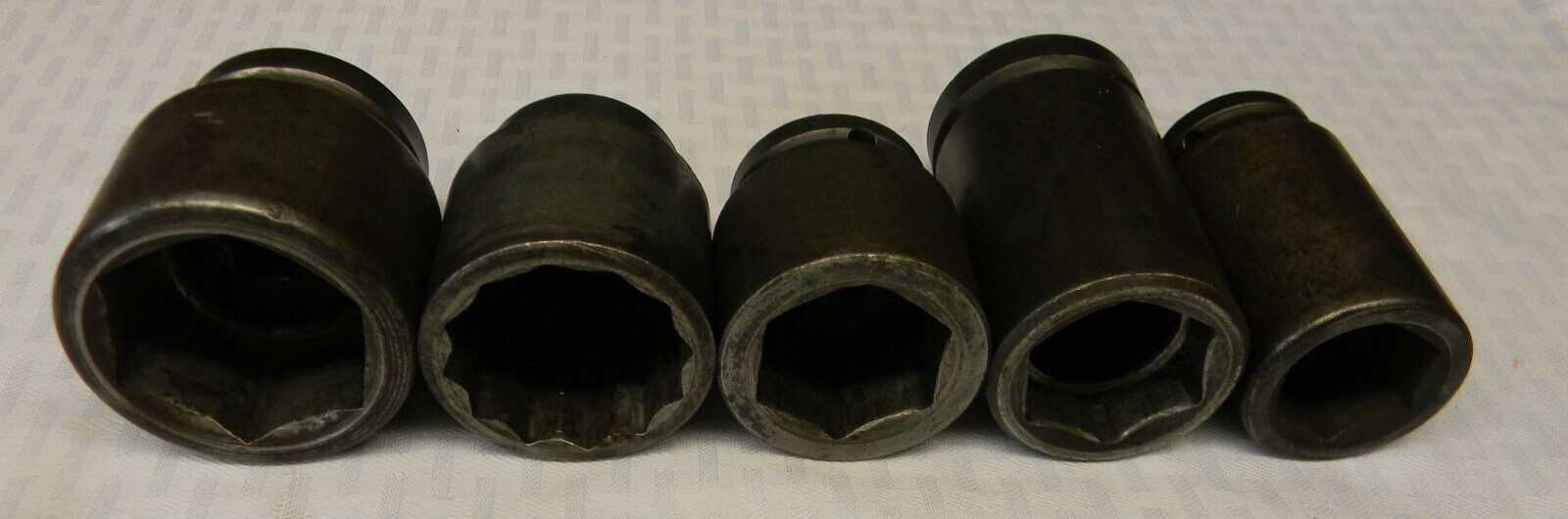 CORNWELL/WRIGHT/WILLIAMS TOOLS 3/4″ & 1″ DRIVE 5PC SAE 6/12PT IMPACT SOCKETS