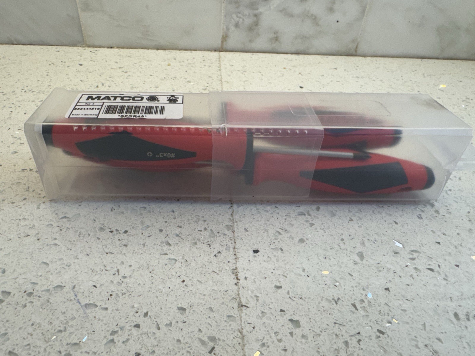 Matco 4 Piece Top Torque II Screwdriver Set Red SPRR4A