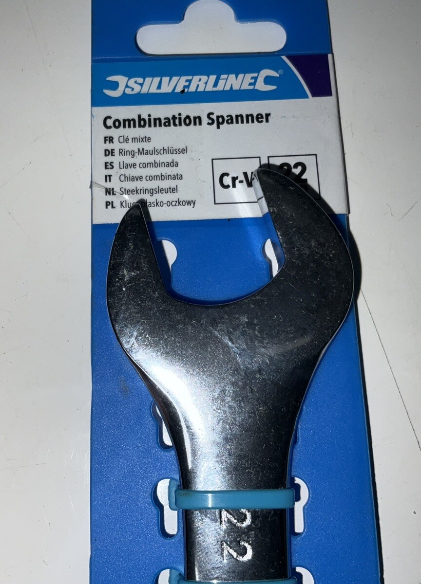22MM SILVERLINE COMBINATION SPANNER LS22