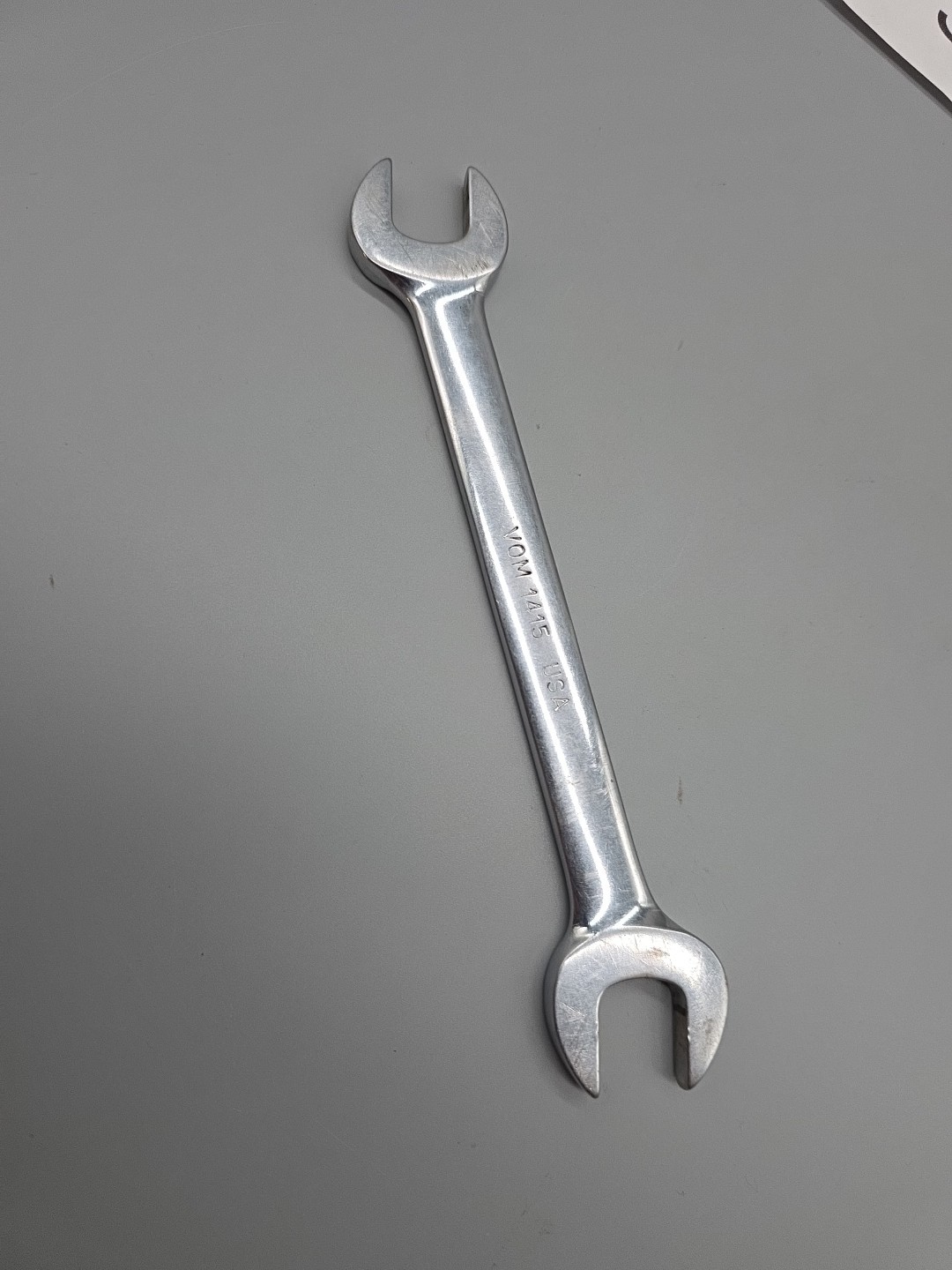 Snap-on Tools 14mm x 15mm Double Open End Wrench VOM1415 USA