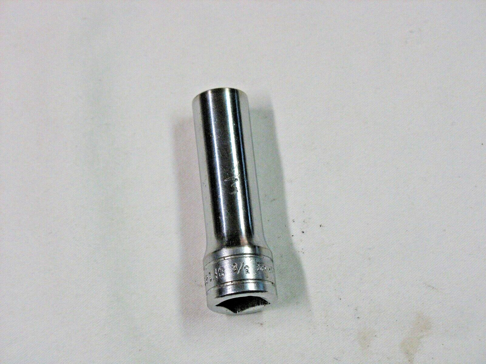 Snap On Tools 3/8″ Deep 3/8″ Drive 12 Point SAE Chrome Socket SF121