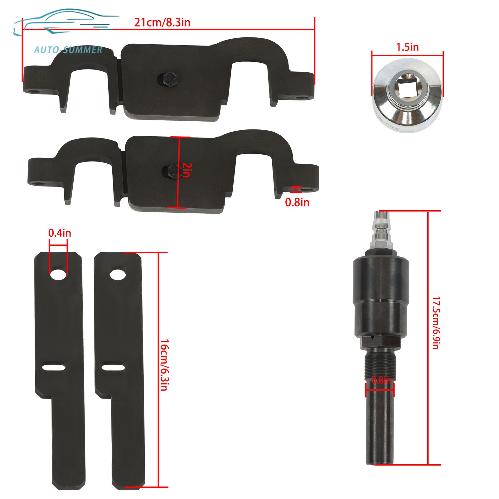 Engine Camshaft Timing Tool For Porsche Cayenne Panam V8 4.5L 4.8L V6 3.6L 8pcs