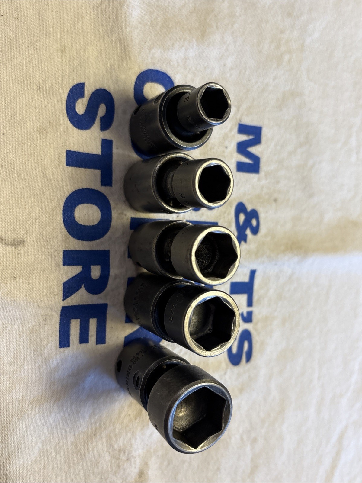 Mac Tools USA 3/8″ Drive 5pc 3/8″-3/4″ SAE Impact Swivel Universal Socket Set