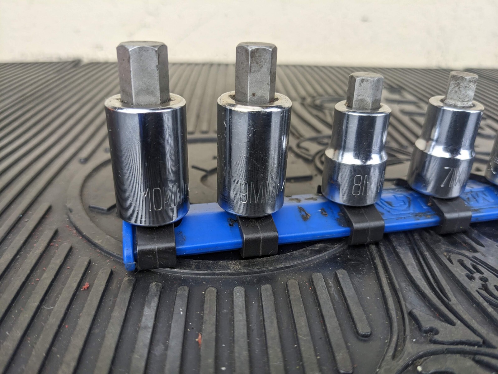 #be638 MATCO SABXYSM8R 8pc Metric STUBBY Hex Socket Driver Set 3-10mm