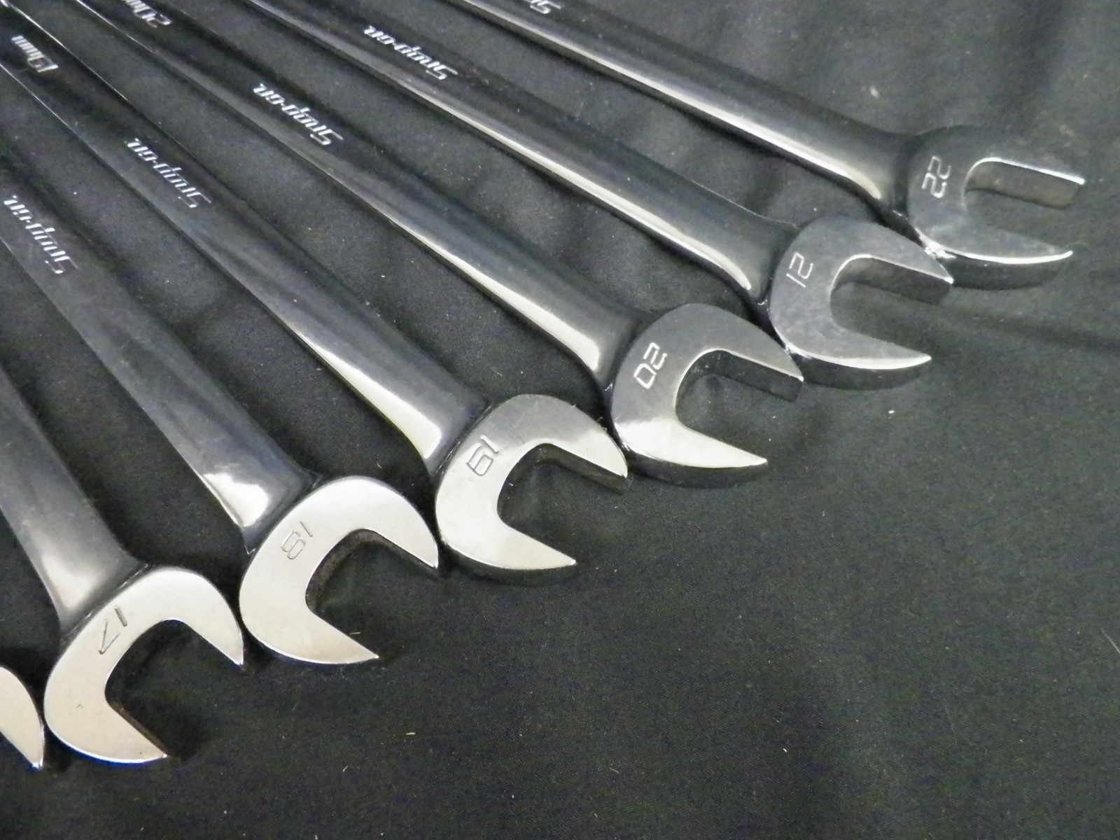 Snap On OEXM713 13pc 12 Point Metric Flank Drive Combination Wrench Set