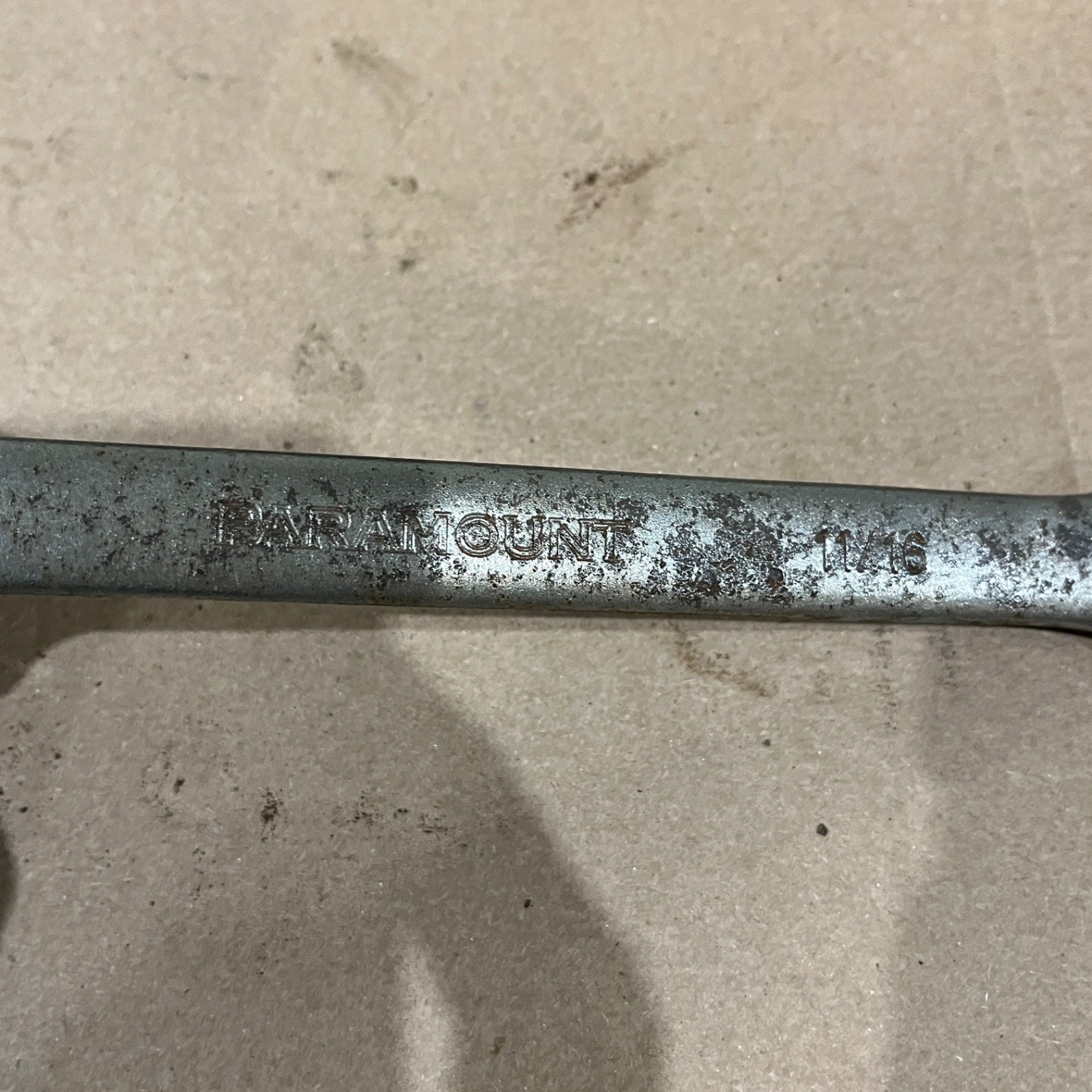 Paramount 11/16” Combination Wrench Satin Chrome PAR-PRF0022S