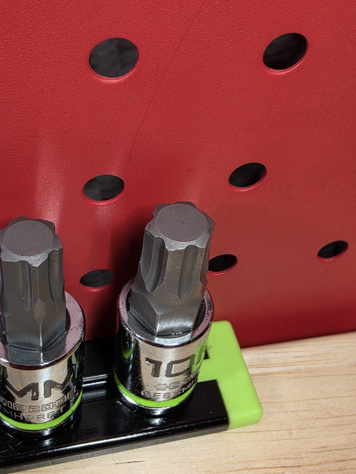 GRIPEDGE HEX Bit Socket Set 7-Piece 4-10mm 3/8» Drive Short RPT Hex Set