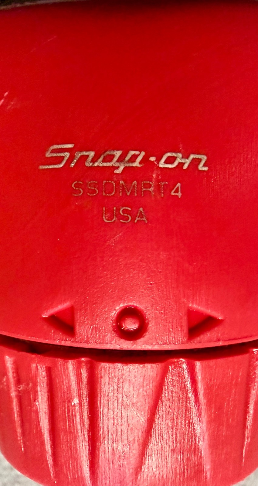 Snap-on Red T-Handle Ratcheting Screwdriver SSDMRT4 Standard Shaft 2 Snap-on Bit