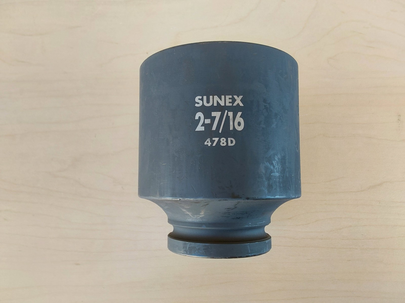 Sunex 3/4″ Drive 2-7/16” 6 Point Deep Impact Socket 478D – New – Free Shipping