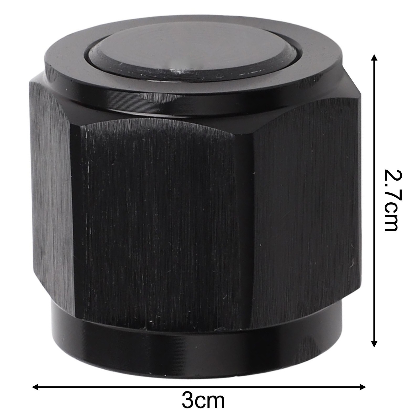 Aluminum Flare Cap Block Off Fitting for Automotive and Industrial Use