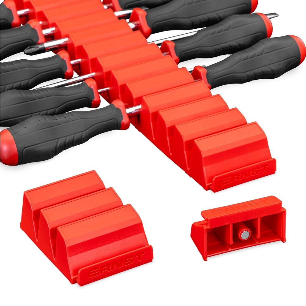 Ernst 26 Tool Magnetic Screwdriver Pro – Red (5613M)