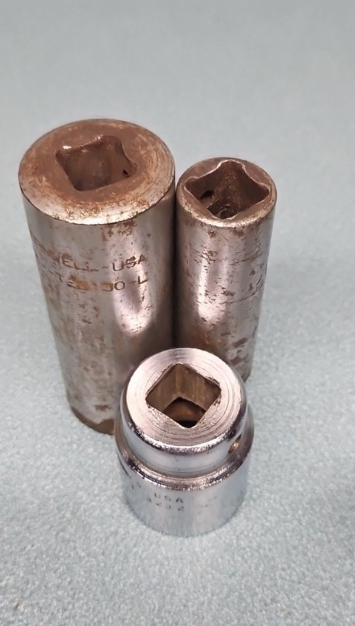 CORNWELL 3/4″ 1/2″ 3/8″ DRIVE SOCKETS SAE MIXED LOT OF DEEP WELL AND STANDARD