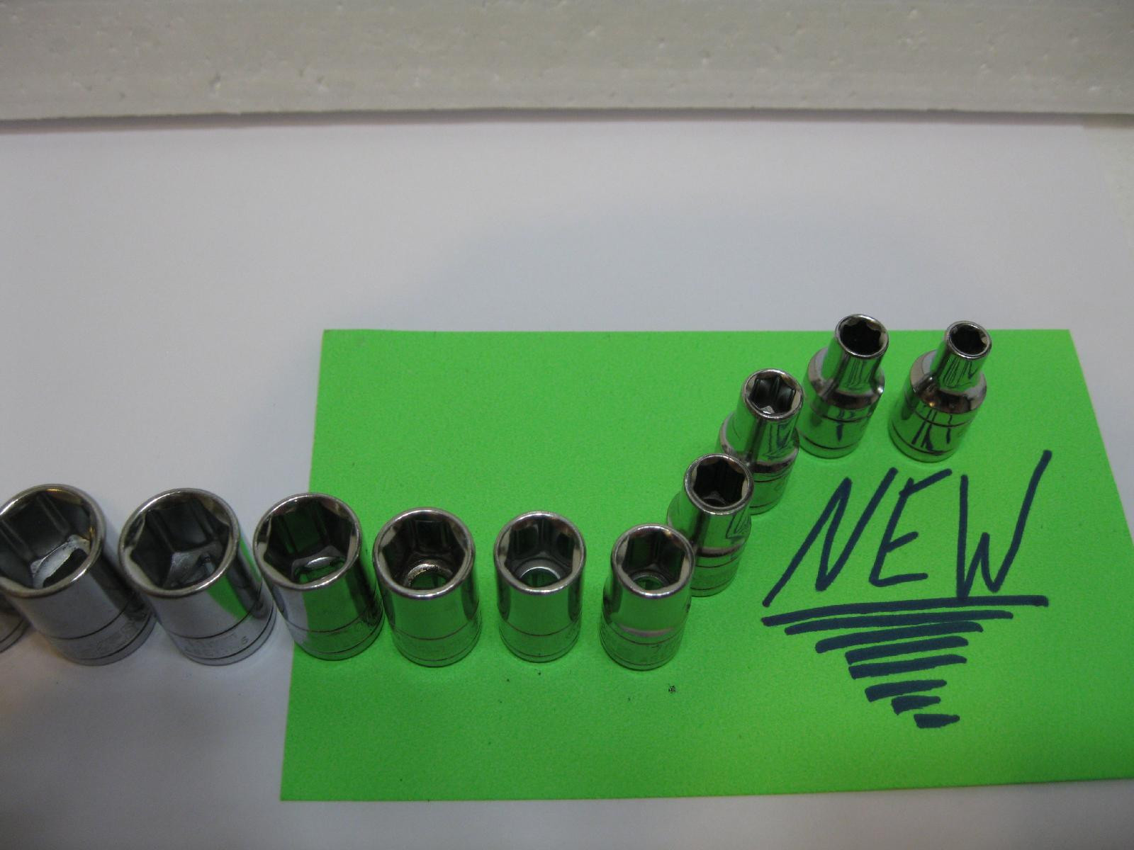 Matco Silver Eagle tools 1/4 drive sockets sold each NEW! metric
