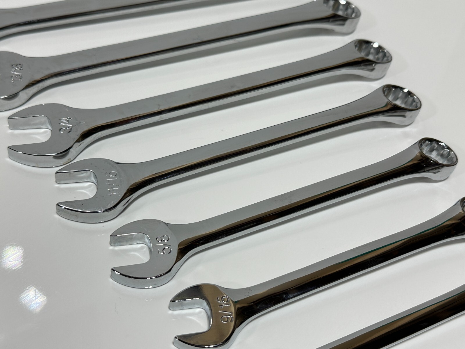 Klein Tools USA MADE (Rare) 68404 12pc SAE 1/4″ to 15/16″ Combination Wrench Set