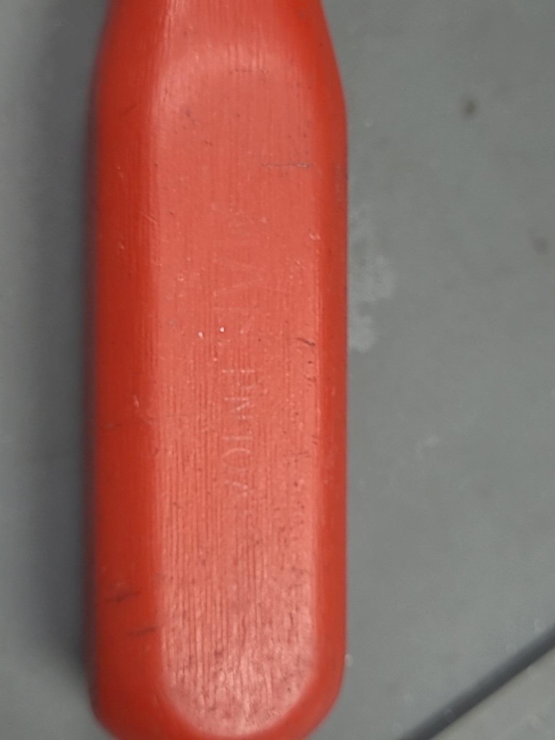 Vtg Mac Tools PN10AR Flat Slotted Screwdriver Square Shank 10″ – USA
