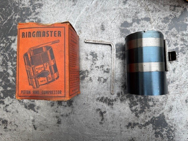 Vintage RIMAC Ringmaster Piston Ring Compressor