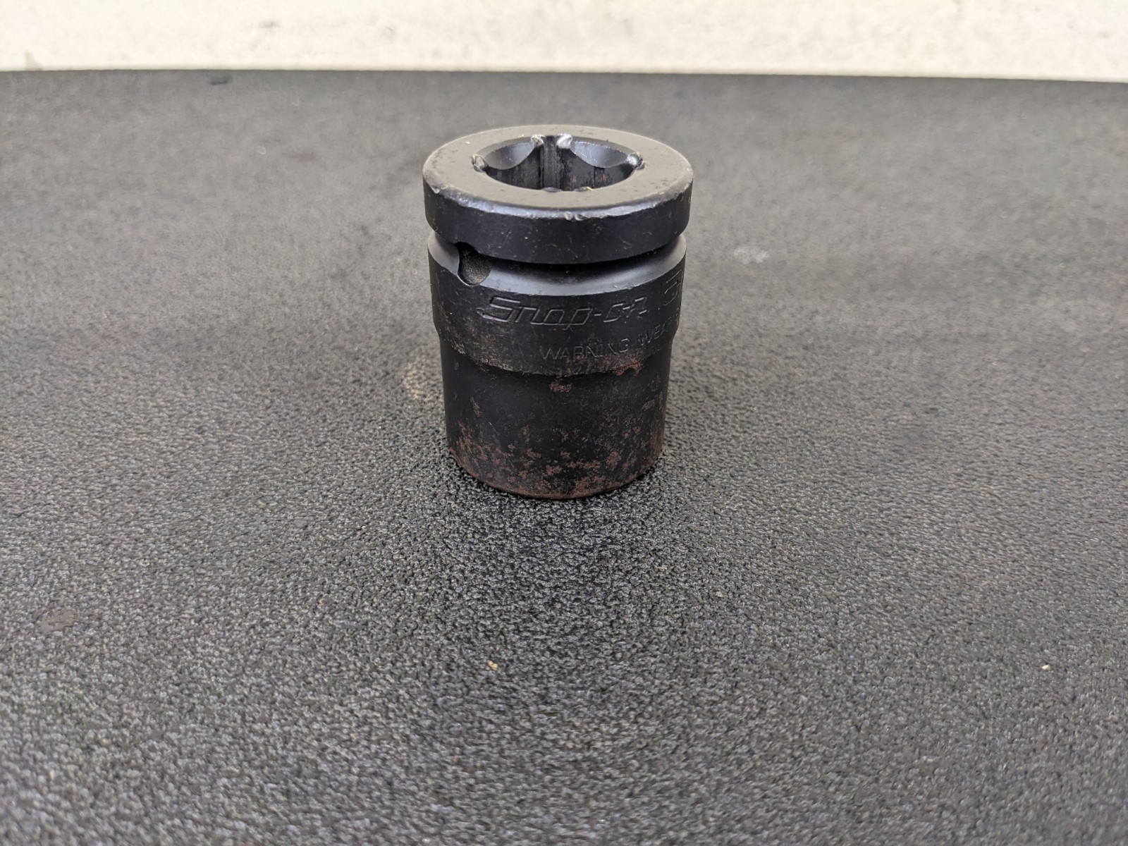 #bo976 Snap On Tools IM302A 15/16″ SAE Impact Socket 3/4″ Drive 6 Point USA